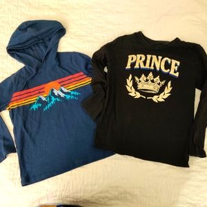 Little boys long sleeve fall/winter top size 5